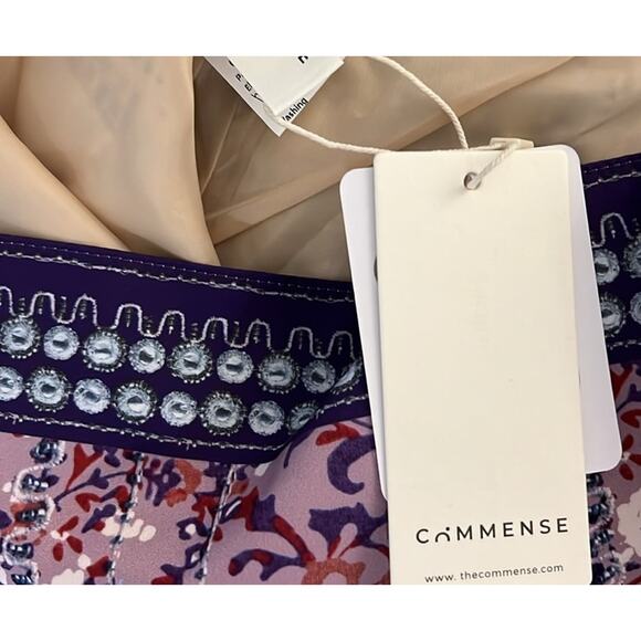 NWT REVOLVE & ANTRHOPOLOGIE lovers COMMENSE scarf mini wrap look skirt L - Picture 2 of 8